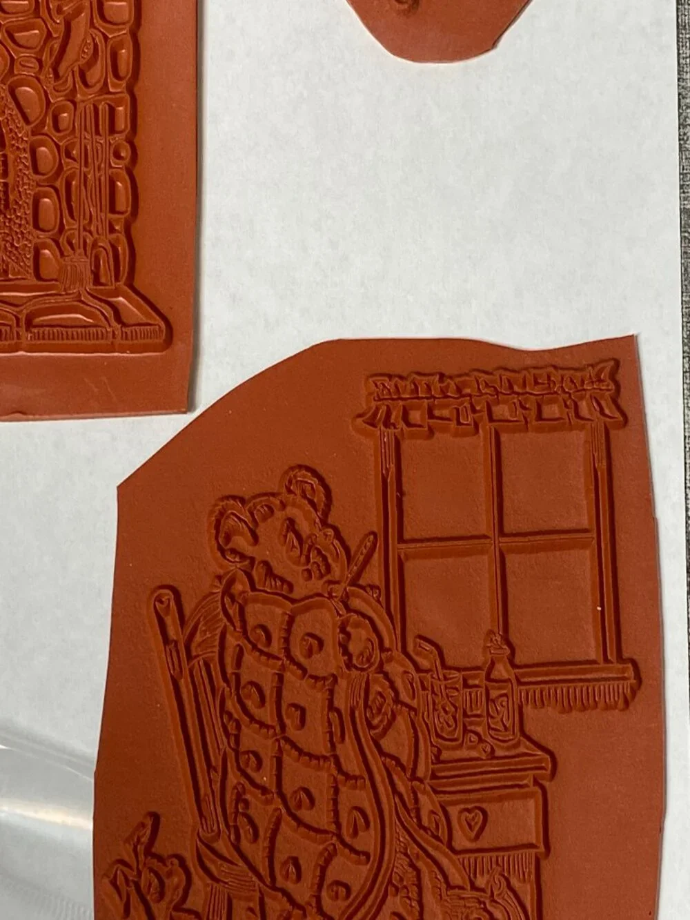 NEW VTG Rubber Cling Stamps Mixed Theme NEW OLD STOCK 15pc Lot